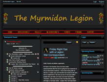 Tablet Screenshot of myrmidon.org